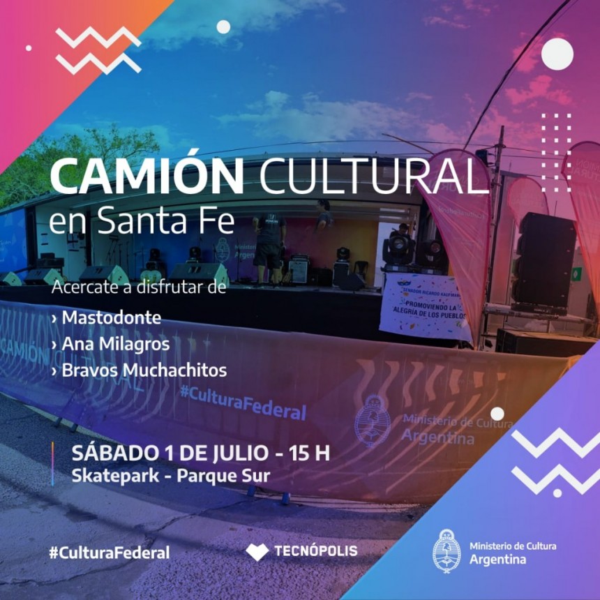 El Cami&oacute;n Cultural llega a Santa Fe