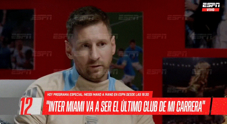 Messi: Inter Miami va a ser mi último club