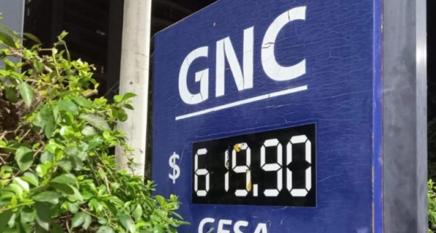 Nuevo aument&oacute; del GNC en Santa Fe: el metro c&uacute;bico ronda los $620