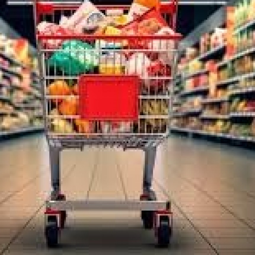 Las ventas en supermercados y autoservicios cayeron un 10% interanual
