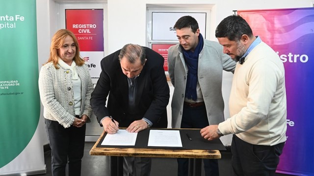 El Registro Civil abrió una nueva oficina en el Cementerio Municipal