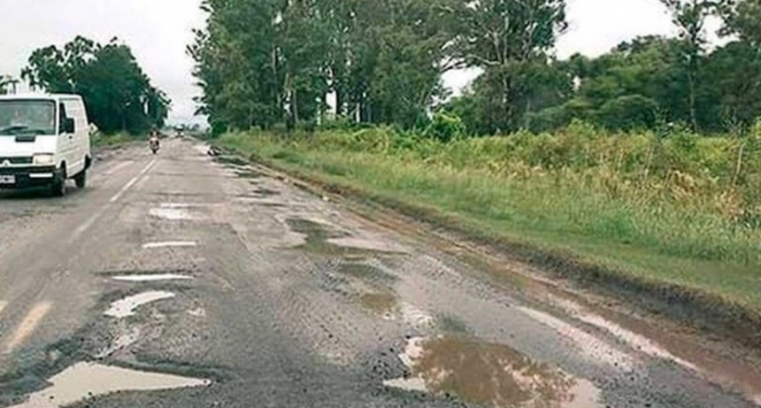 Provincia quiere intervenir en Ruta 11 a la altura de Vera para evitar nuevas inundaciones