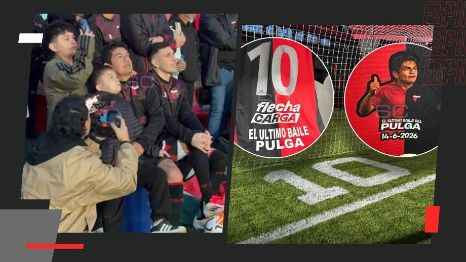 El Pulga Rodr&iacute;guez tuvo su "&Uacute;ltimo Baile" y se despidi&oacute; del f&uacute;tbol en Col&oacute;n