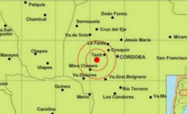 Se sintieron tres sismos en media hora en C&oacute;rdoba
