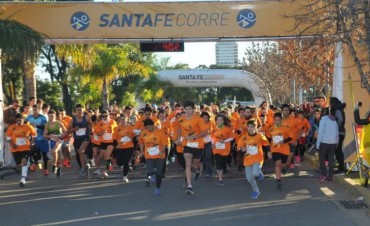 Se disput&oacute; la Santa Fe Corre con m&aacute;s de 1500 participantes