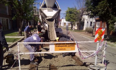 Cortes y desv&iacute;os por trabajos de bacheo
