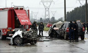 Dos muertos en un impactante accidente en Rosario