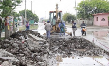 Cortes y desv&iacute;os por trabajos de bacheo