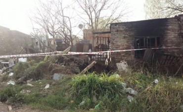 Un hombre sufri&oacute; quemaduras tras incendiarse su vivienda en Villa Hip&oacute;dromo
