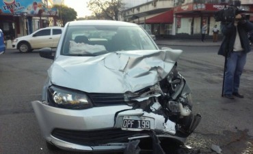 Grave accidente en pleno Bulevar