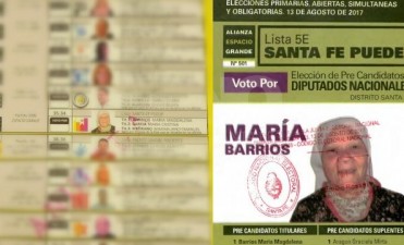 Una mujer, candidata a diputada y a concejal