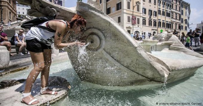 Riesgo de cat&aacute;strofe ambiental: se termina el agua en Roma