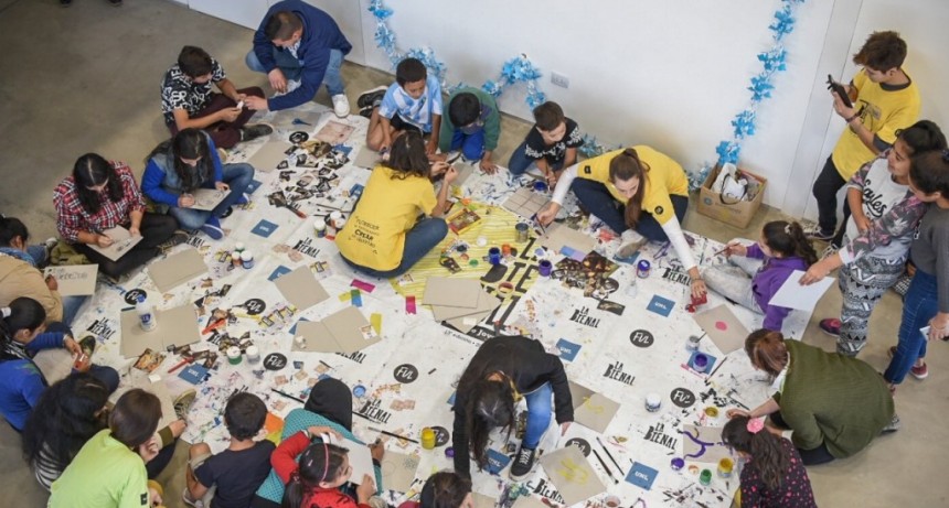 Las Escuelas de Trabajo, invitadas para participar de la Bienal de Arte Joven 2018
