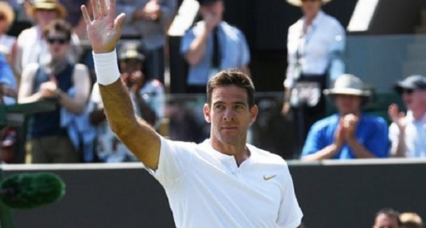 Del Potro ganó y se metió en tercera ronda de Wimbledon