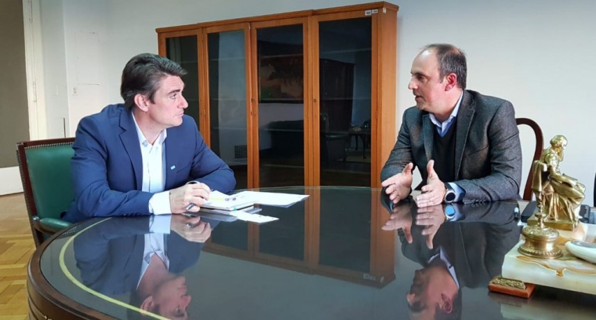 José Corral se reunió con el ministro de Energía de la Nación
