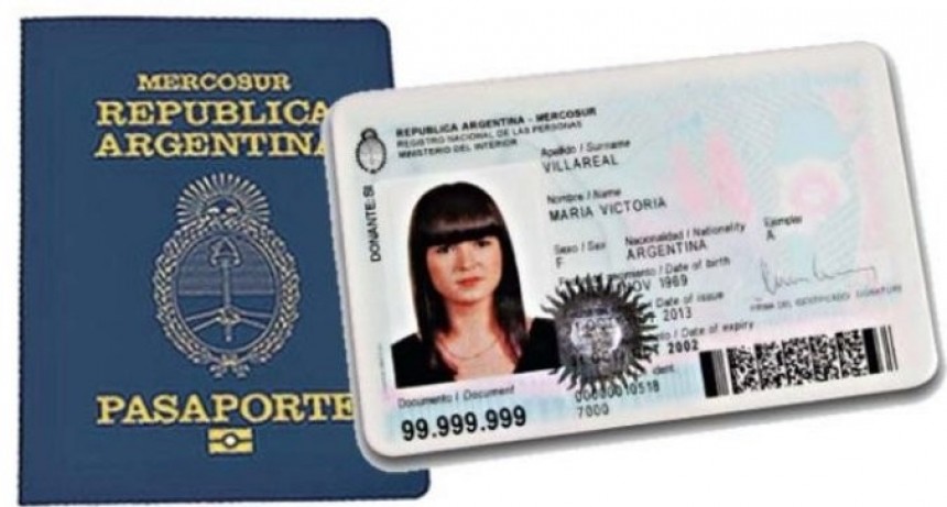 Aumentan los valores para renovar el DNI y el pasaporte