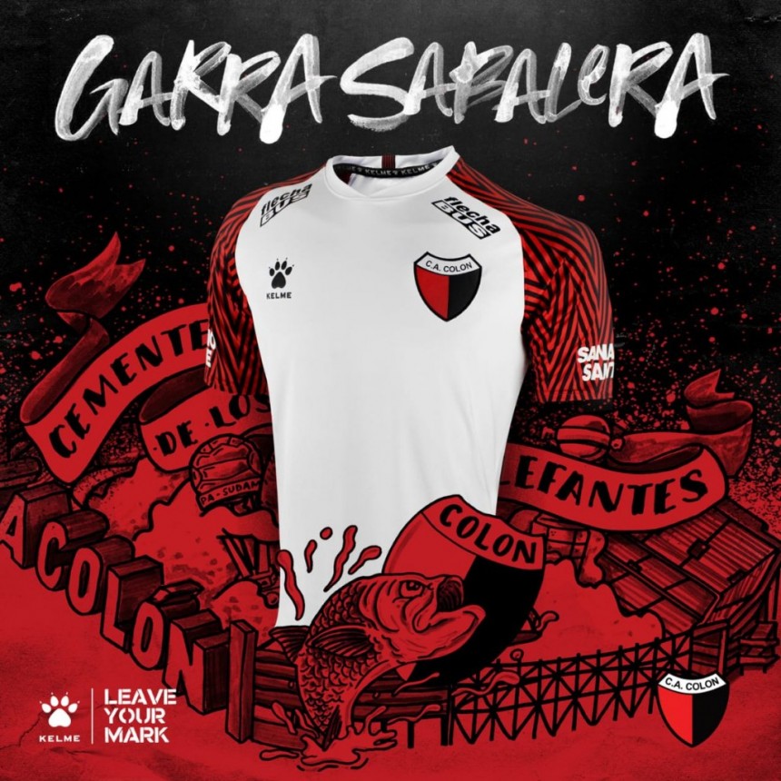 Kelme present&oacute; la nueva camiseta de Col&oacute;n