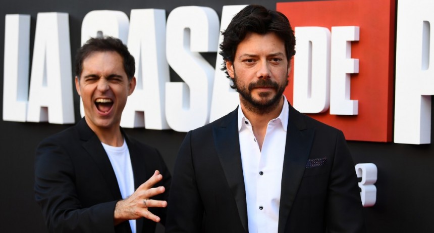 El lanzamiento de la temporada 3 de la Casa de Papel con todos sus protagonistas