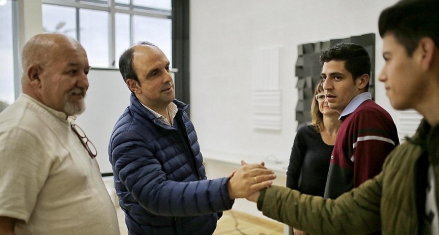 José Corral se reunió con los ganadores de Sonidos Santafesinos