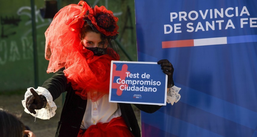 La provincia impuls&oacute; nuevamente el Test de Compromiso Ciudadano para concientizar sobre el Covid-19