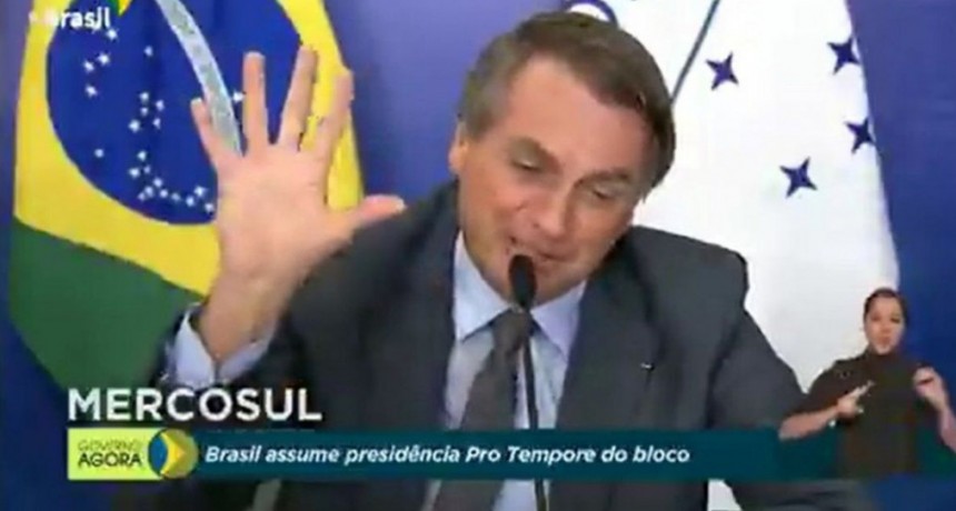 Chicana de Bolsonaro a Fern&aacute;ndez: vamos a ganar 5 a 0