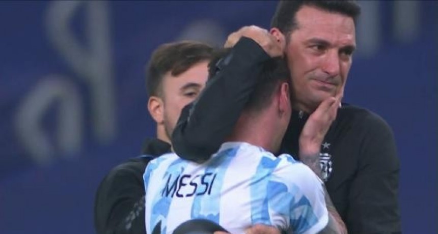Scaloni: Es un t&iacute;tulo grand&iacute;simo para el pa&iacute;s y la gente