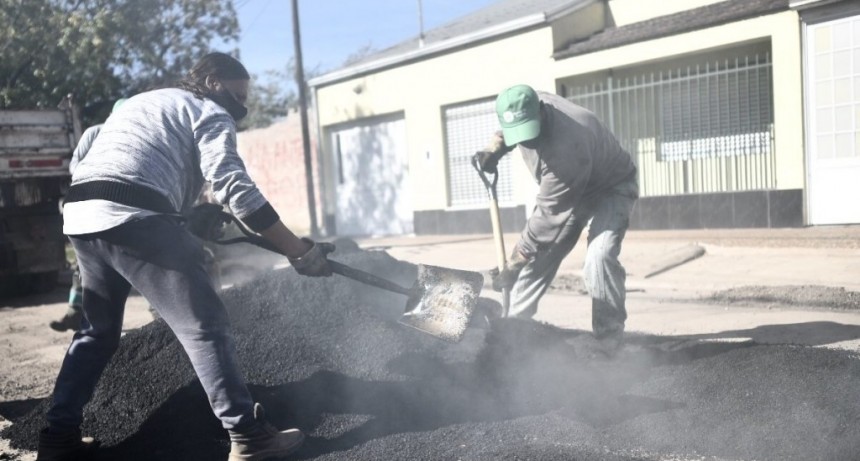 Trabajos de bacheo previstos para este lunes