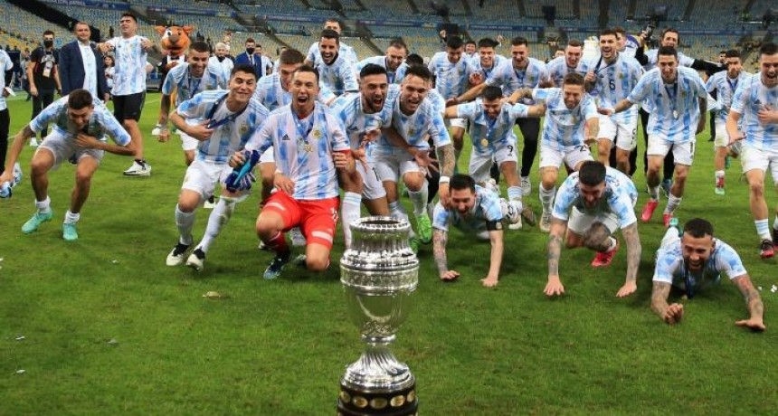 La tabla de los pa&iacute;ses campeones de la Copa Am&eacute;rica