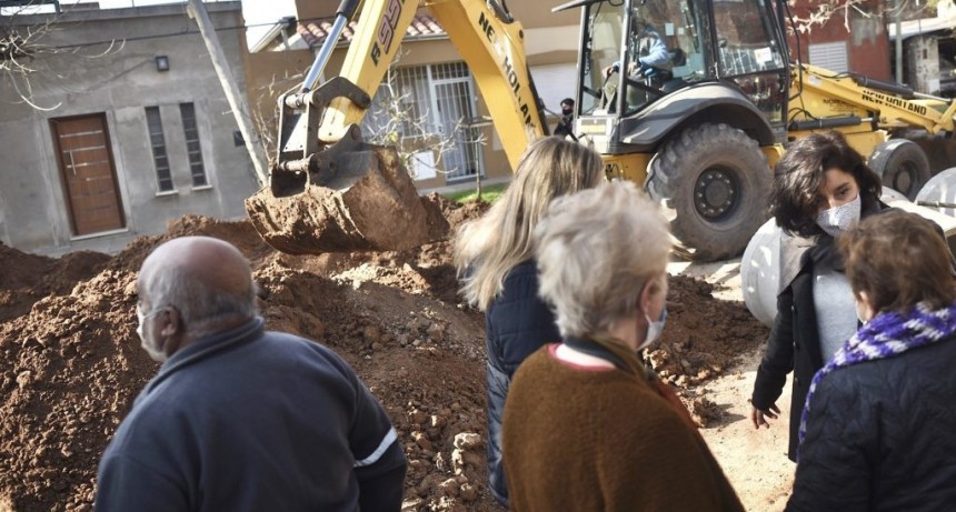 Despu&eacute;s de 30 a&ntilde;os, se soluciona el anegamiento de un sector de barrio San Mart&iacute;n