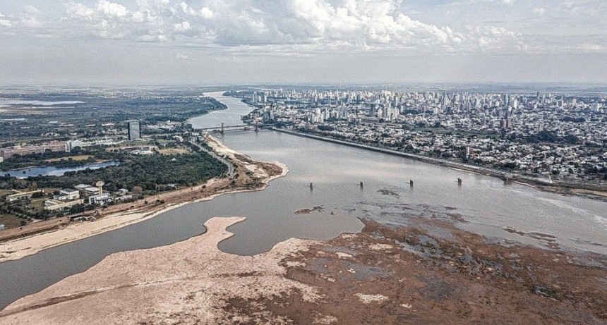 El R&iacute;o Paran&aacute; lleg&oacute; a 14 cm: la altura m&aacute;s baja de los &uacute;ltimos 50 a&ntilde;os en Santa Fe