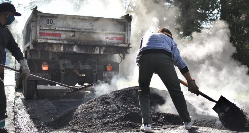 Trabajos de bacheo previstos para este martes