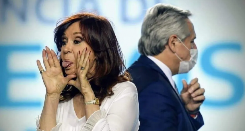 Alberto Fern&aacute;ndez y Cristina Kirchner, con actos separados