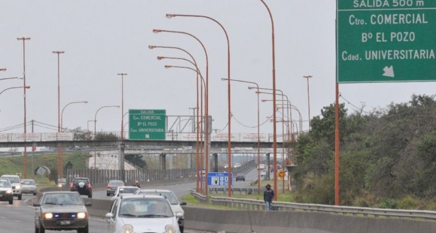 La intersección de las Rutas 168 y 1: uno de los puntos elegidos para la instalación de radares