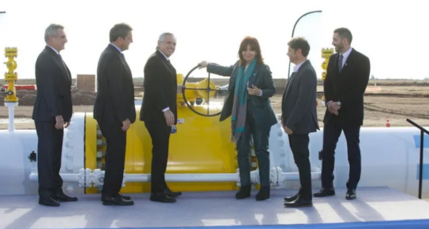 Se inaugur&oacute; el Gasoductor N&eacute;stor Kirchner, que llegar&aacute; a la provincia de Santa Fe