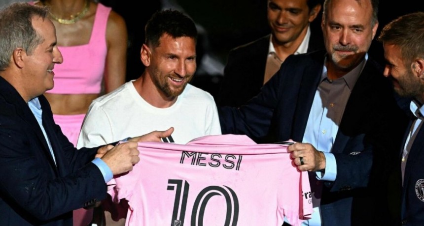 Presentaron a Lionel Messi en Inter Miami