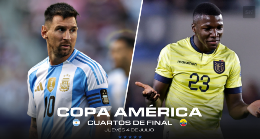 La Scaloneta enfrenta a Ecuador en busca de las semis