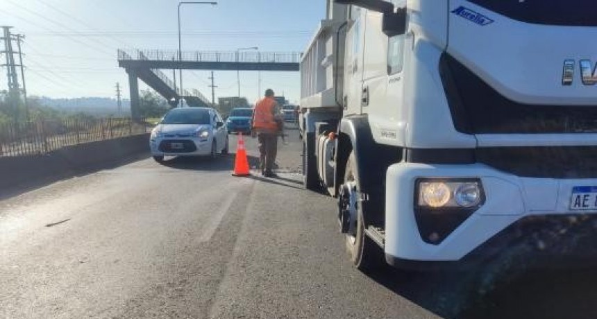 Vialidad Nacional repara las juntas de puentes aliviadores de la ruta nacional 168