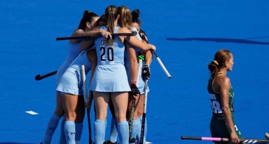 Las Leonas se lo dieron vuelta a Sud&aacute;frica y lideran su grupo