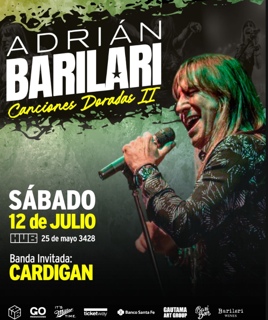Adrián Barilari llega a Santa Fe en el marco de su gira 