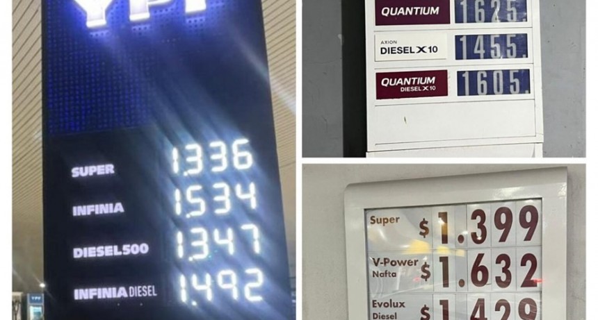 Aumentaron los combustobles: mir&aacute; c&oacute;mo quedaron los precios en la ciudad
