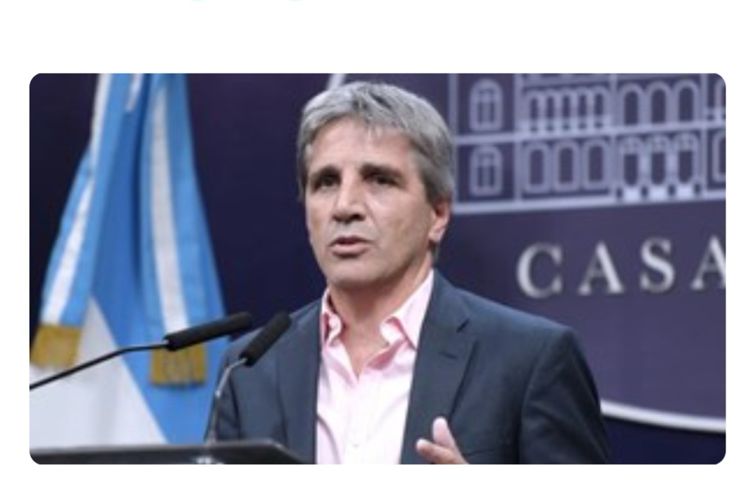 Suba del dólar: la explicación de Caputo