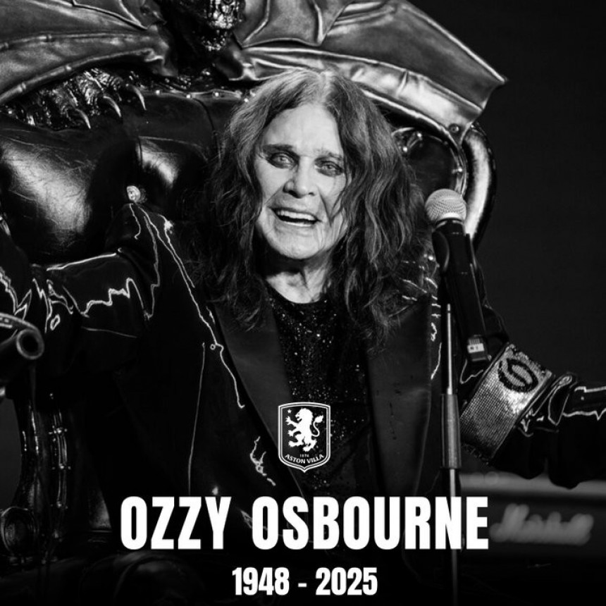 El mundo del rock llora la muerte de Ozzy Osbourne