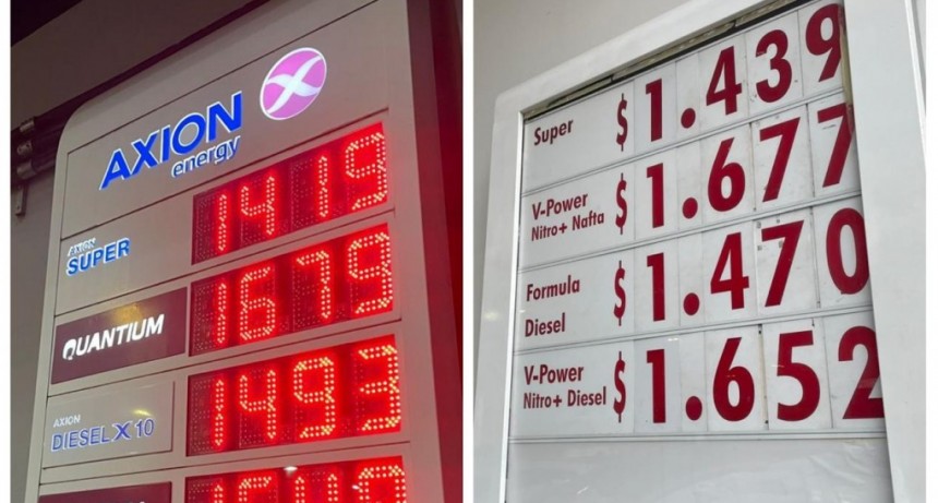 Tras el aumento de YPF, Shell y Axion autoriz&oacute; sus precios en Santa Fe