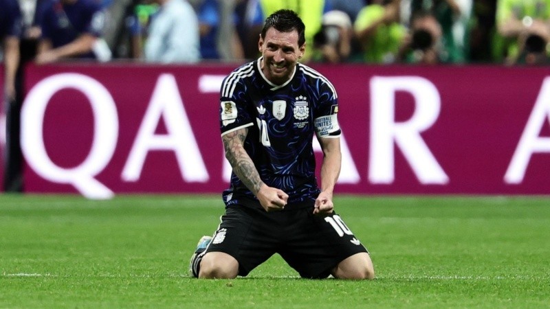 Lionel Messi, tras el triunfo &eacute;pico ante Inglaterra: "La gente quer&iacute;a esta victoria m&aacute;s que ninguna"