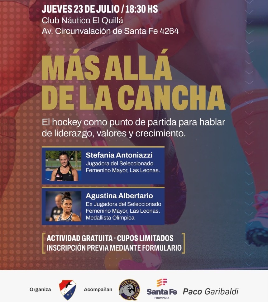 M&aacute;s all&aacute; de la cancha