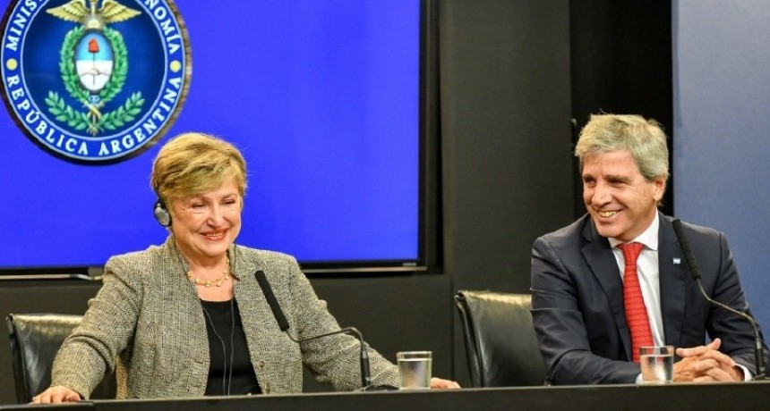 Caputo dijo que la titular del FMI 