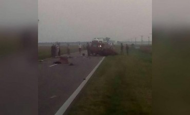 Accidente fatal en la Ruta Nacional 11, a la altura de San Justo