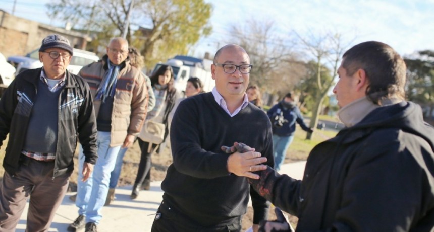 Altos del Valle: avanza la puesta en valor de la plaza ideada entre vecinos y Municipio