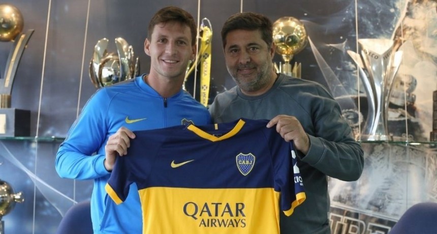 Soldano fue presentado como nuevo refuerzo de Boca