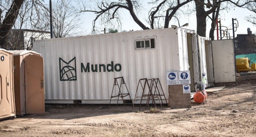 Con la instalaci&oacute;n del obrador, se retoman los trabajos en el desag&uuml;e Espora